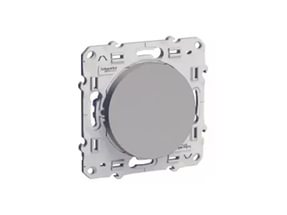Schneider Electric ODACE Алюминий Переключатель механизм проходной 1-клавишный S53R205