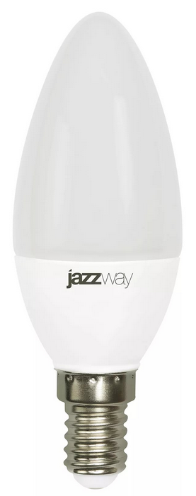 Светодиодная лампа  Jazzway  С37  11Вт  230В  3000K  E14