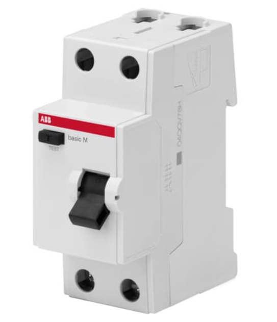 Устройство защитного отключения  2П  63А   30мА  ABB  AC, BMF41263
