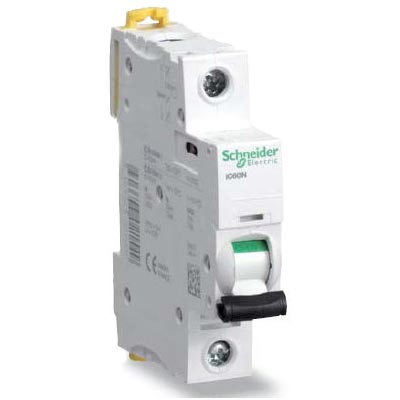 Выключатель автоматический  1П   4А  характеристика B  6кА Schneider Electric iC60N A9F73104 (аналог Multi9 24048)
