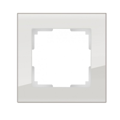 Werkel  Favorit Натуральный Рамка 1-местная стекло WL01-Frame-01 a031475