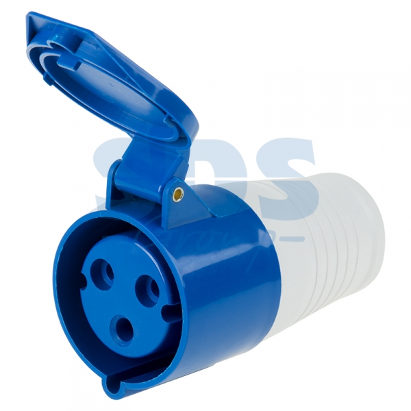 Роз.  223  32А 2Р+PЕ 220В IP44 перенос.REXANT
