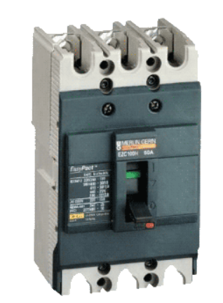 Выключатель автоматический  Schneider Electric  3П    63А  18кА  TM-D  EasyPact_EZC