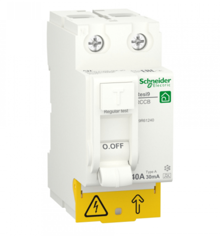 Устройство защитного отключения  2П  40А  30мА тип A Schneider Electric RESI9  R9R61240