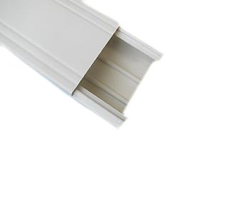 Кабель-канал  белый  80x40  с крышкой  01781  DKC  TA-GN (кратно 2)