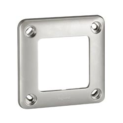 Legrand  Quteo  Рамка 1-местная 110х110 мм Soliroc 077851