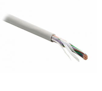 UUTP25-C3-S26-IN-PVC-GY (UTP25-C3-SOL-26AWG-IN-PVC-GY) Кабель витая пара, неэкранированная U/UTP, категория 3, 25 пар (26 AWG), одножильный (solid), PVC, –20°C – +60°C, серый Hyperline