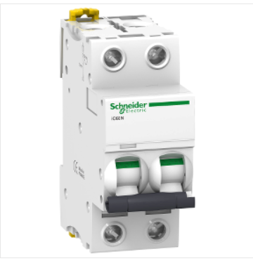 Выключатель автоматический  2П    1А  характеристика B  6кА  Schneider Electric iC60N  A9F73201