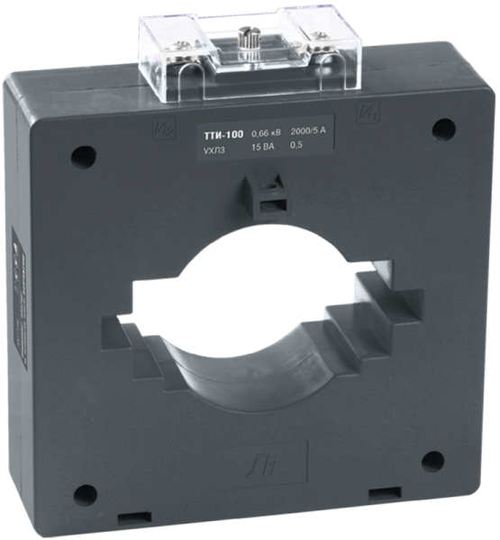 Трансформатор тока  IEK  ТТИ-100 1000/5А 15ВА класс точности 0,5S