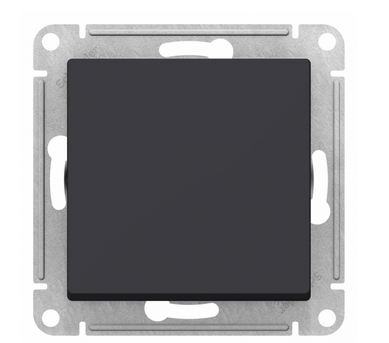 Schneider Electric AtlasDesign Карбон  Переключатель 1-клавишный, схема 6, 10АХ, механизм ATN001061