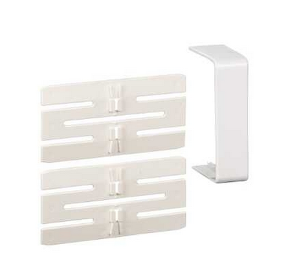 Накладка на стык  для кабель-каналов 75х55мм OL45 RAL9003 Schneider Electric  Белый  ISM10106P