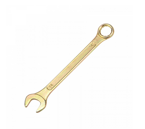 Ключ комбинированный REXANT 14 мм, желтый цинк 12-5809-2
