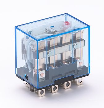 Реле промежуточное 23212DEK 4 контакта с индикатором LED 10А 12В AC ПР 