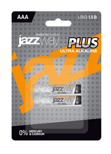 Элемент питания JAZZway Ultra PLUS  LR 6   BL-2  