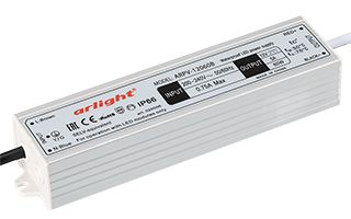 Блок питания Arlight 12В 60Вт IP66 ARPV-12060-B (12V, 5.0A, 60W) (ARL, Металл)