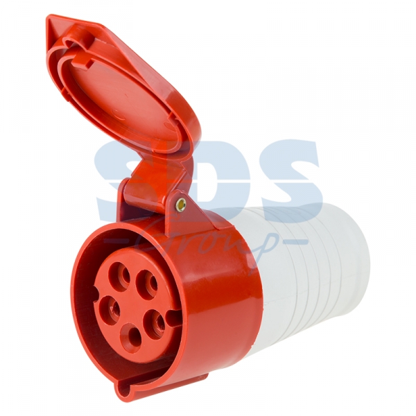 Роз.  215  16А 3Р+PЕ+N 380В IP44  перенос. REXANT