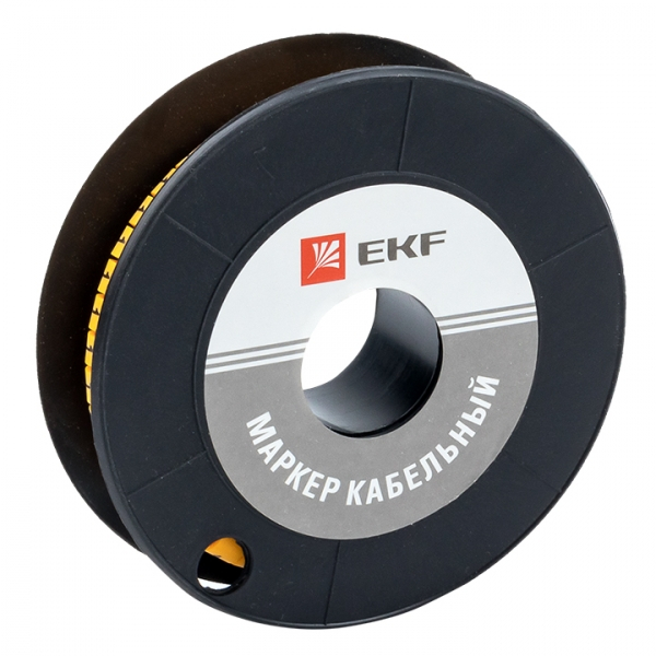 Маркер-кабельный 2,5кв.мм "1" (к-1000ед) (ЕС-1) EKF