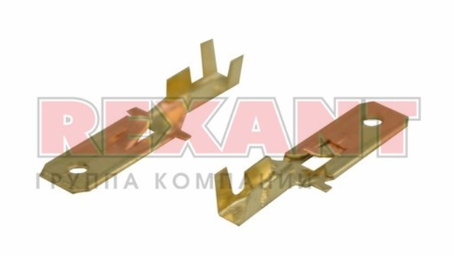Разъём плоский РП-П 1.5-(6.3) 6.3мм 1-1.5мм2  REXANT 08-0911 (кратно 100)