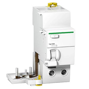 Дифференциальный автомат  2П  25А   30мА  Schneider Electric  Acti9  блок дифф. защ. характеристика С  тип А  Vigi iC60 2П 25А 30мА А   A9V5122 (аналог Multi9 26743)