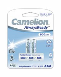 Аккумулятор CAMELION  ALWAYS READY R3 900 mAh Ni-Mh BL-2 (кратно 2)