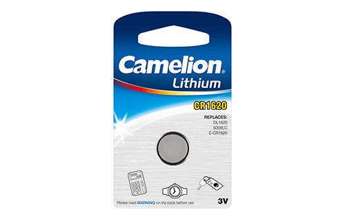 Элемент питания CAMELION CR1620 Litium BP1 (кратно 10)