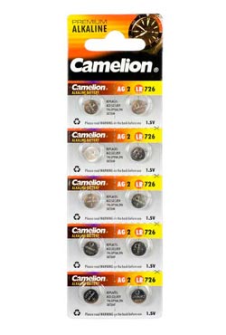 Элемент питания CAMELION AG 2 (396) (кратно 10)