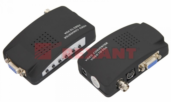 Конвертер BNC + S-video на VGA REXANT 17-6910