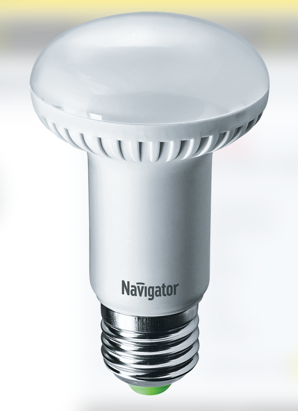 Светодиодная лампа Navigator R63 5Вт 230В 6500K E27