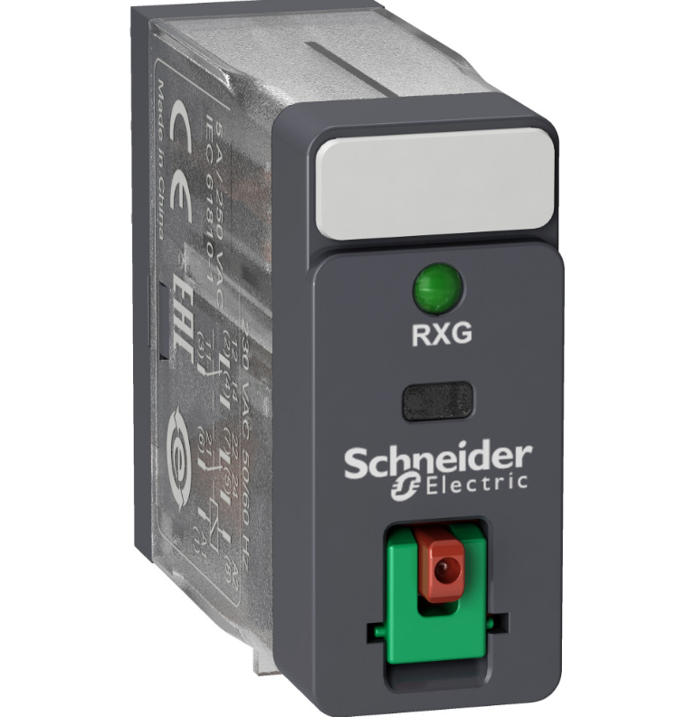 Реле промежуточное 5А, 2С/О,~230В, КН. + LED Schneider Electric RXG22P7