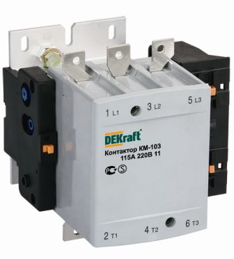 Блокировка механическая для контакторов  КМ-103  (115…150А)  DEKraft  БМ-103