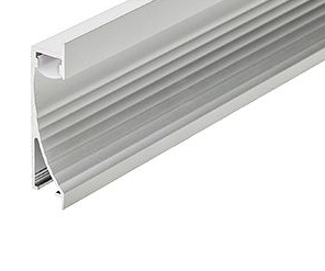 Arlight Профиль с экраном ALU-WALL-US-2000 ANOD+FROST