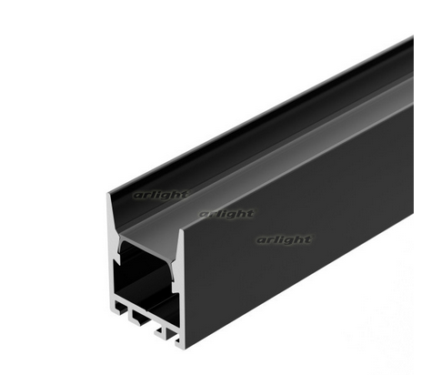 Профиль PDS-ZM-COMFY-2000 ANOD BLACK (ARL, Алюминий) Arlight