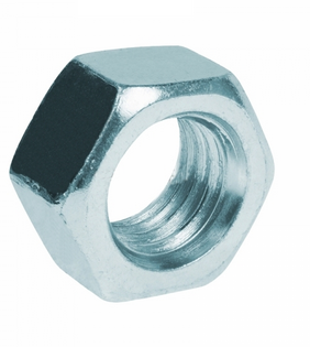Гайка шестигранная DIN 934 М10 (50 штук) - коробка с ок. Tech-Krep (кратно 1)