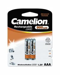 Аккумулятор CAMELION R03  900 mAh Ni-Mh BL-2/4 (кратно 2)