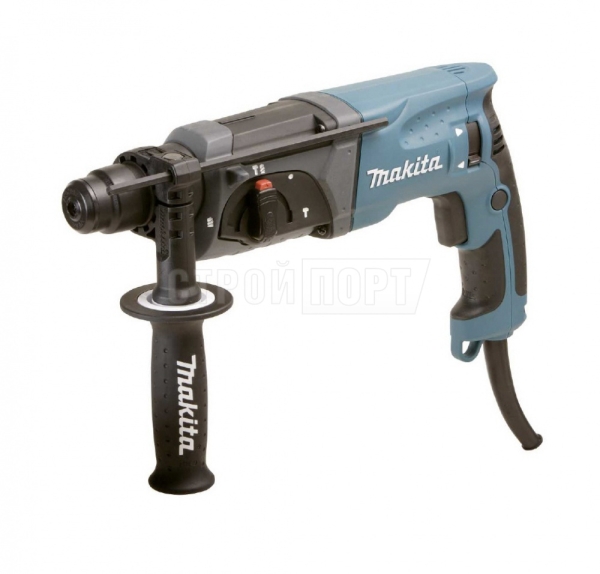 Перфоратор 780Вт, 24мм, 2,7Дж, SDS+, 3 режима, кейс, Makita HR2470