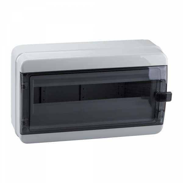 Бокс навесной ЩРН-П-18 IP65 прозрачная черная дверца OptiBox P-BNK-3-18-IP65 КЭАЗ ЩРНП