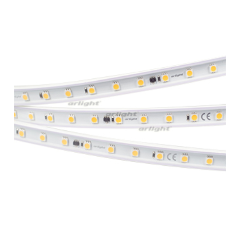 Arlight Лента  IP65  230V  8Вт/м 6000К ARL-50000PV-5060-54-230V White6000 (15mm, 8W, IP65) (кратно 50)