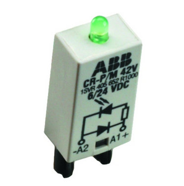 Диод CR-P/M-22  6-230B DC (защита от несоблюдения полярности) для реле CR-P, CR-M  ABB /1SVR405651R0000/