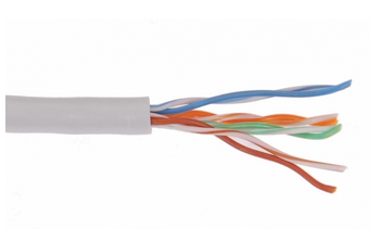 Кабель связи витая пара U/UTP, кат.6 4x2х23AWG solid, LSZH, 305м, зеленый ITK