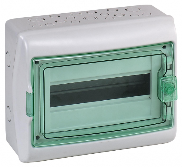 Бокс навесной  ЩРН-П 12  IP65 с клеммниками  пылевлагозащищенный Kaedra SCH13431