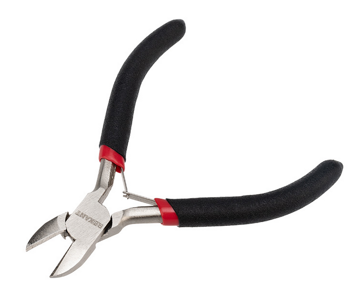 Бокорезы 120 мм Mini никелированные, авторазжим, обливные рукоятки Rexant 12-4602