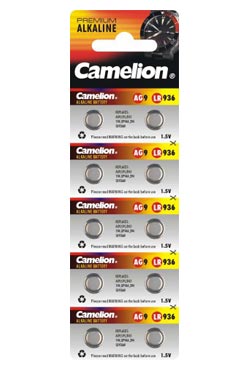 Элемент питания CAMELION AG 9 (394) (кратно 10)
