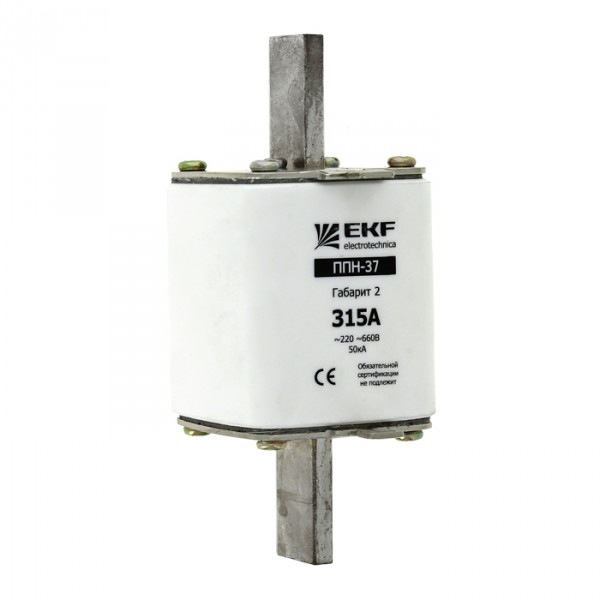 Плавкая вставка предохр. габ. 2  200А EKF ППН-37
