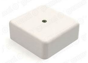 Коробка распаячная КР 100х100х29 ОП белая, IP40, инд. штрихкод TDM