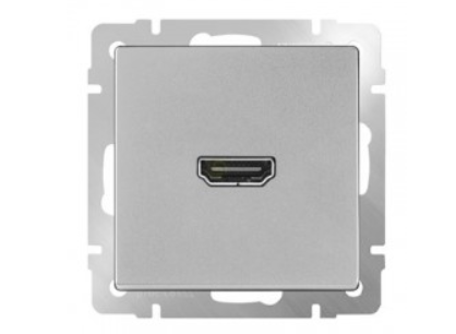 Werkel Серебряный Розетка HDMI  WL06-60-11/