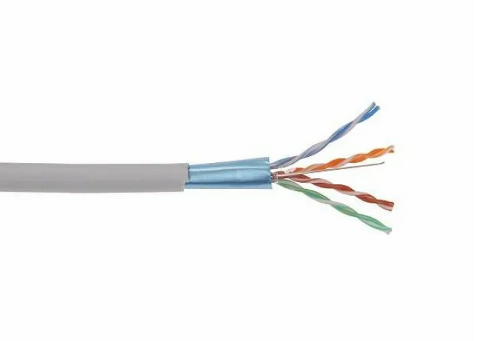 U/UTP 5E 4х2х24AWG solid PVC серый (305м) РФ  витая пара ITK