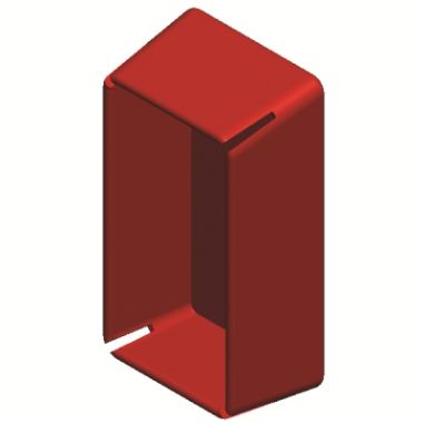 Заглушка торцевая для двойного профиля LAS DKC BPO4182