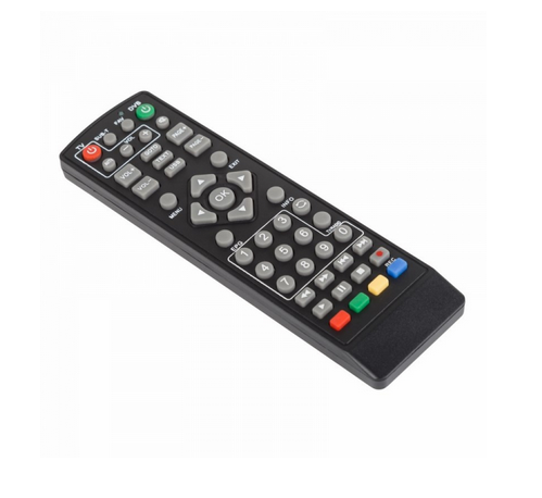 Пульт универсальный для DVB-T2 с функцией управления телевизором (RX-DVB-014)  REXANT 38-0014