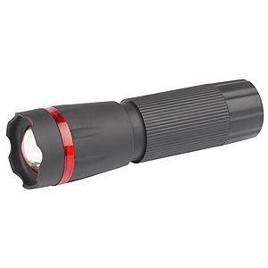 Фонарь светодиодный ТРОФИ TP1W 1W LED, регулируемый фокусирующийся,  пластиковый, батарейки 3xAAA