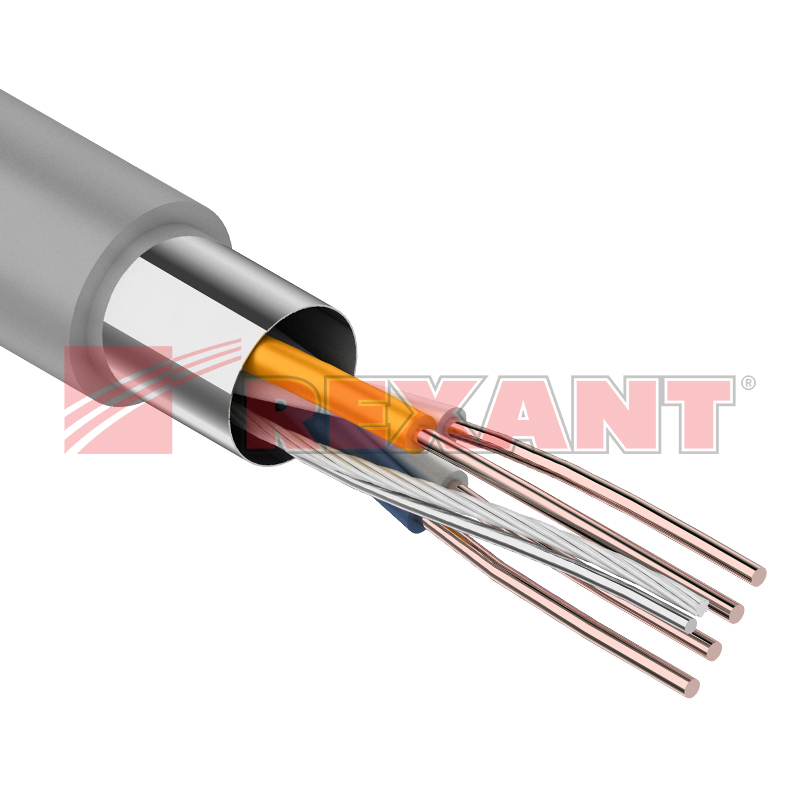 FTP 2PR 24AWG CAT5e 305м  кабель 01-0122 REXANT
